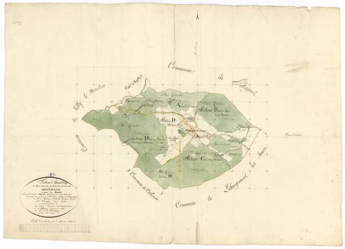 Montmain - Tableau d'assemblage - 3 P PLAN 435/1