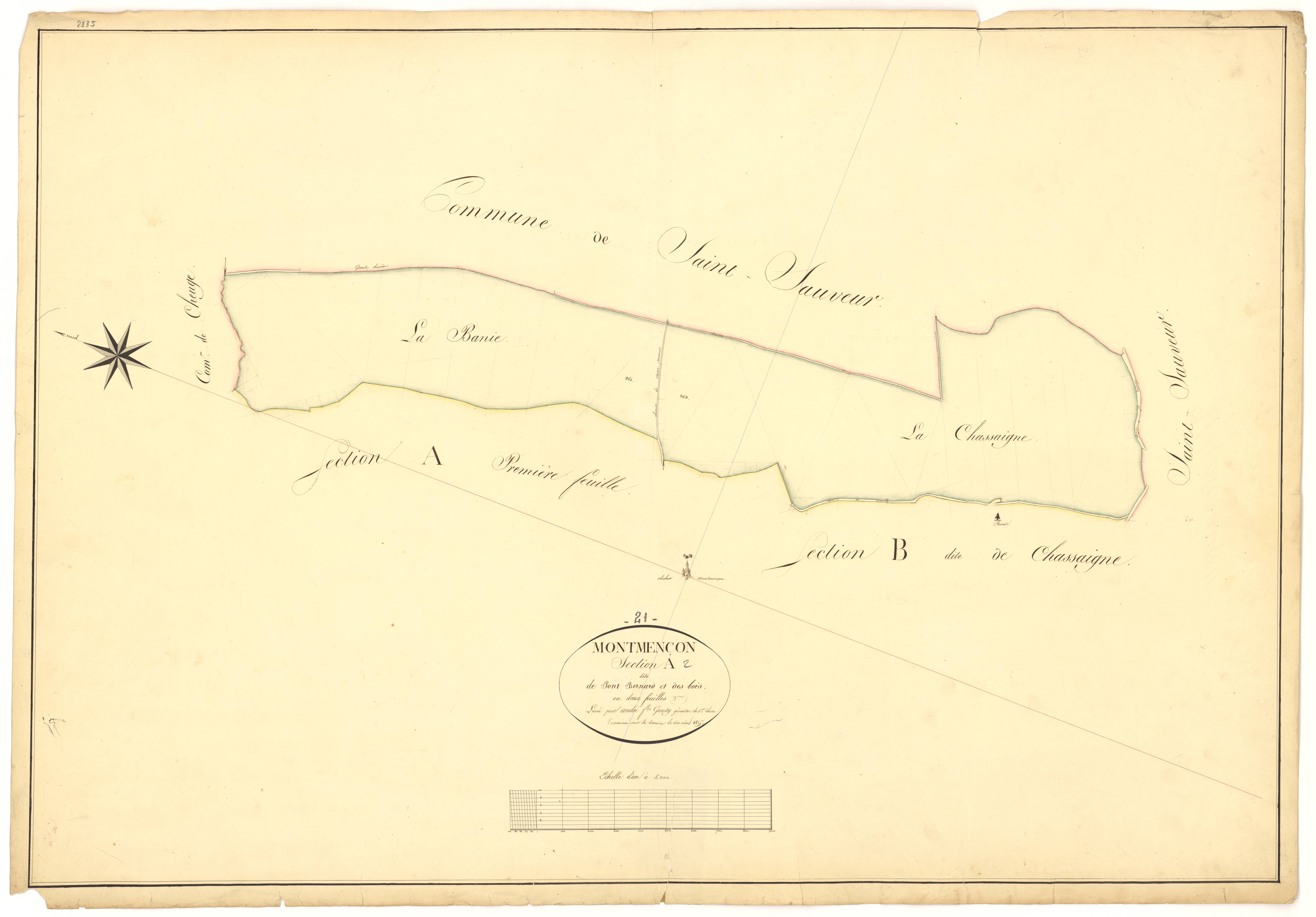 Montmançon - Section A2 - 3 P PLAN 436/3