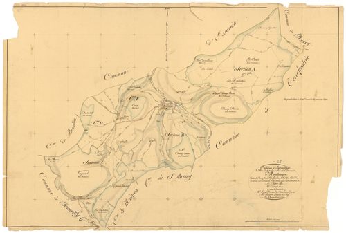 Montmoyen - Tableau d'assemblage - 3 P PLAN 437/1