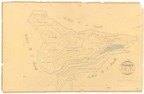 Montmoyen - Section B2 - 3 P PLAN 437/5
