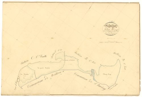 Montmoyen - Section B3 - 3 P PLAN 437/6