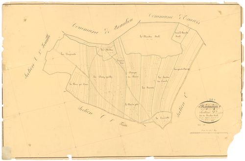 Montmoyen - Section D - 3 P PLAN 437/9