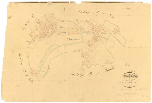 Montmoyen - Section F - 3 P PLAN 437/11