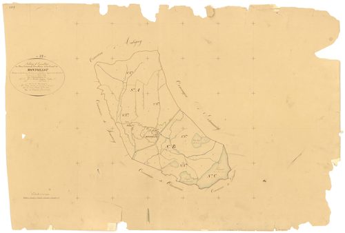 Montoillot - Tableau d'assemblage - 3 P PLAN 438/1
