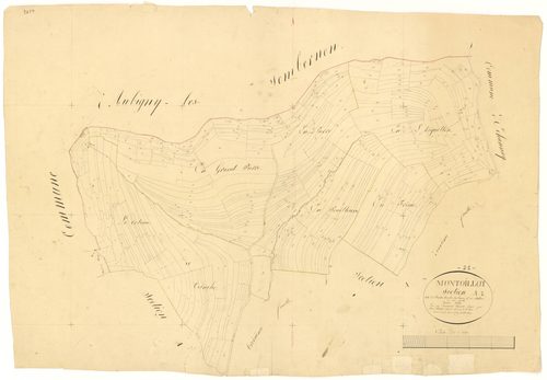 Montoillot - Section A1 - 3 P PLAN 438/2