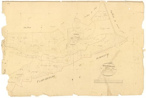 Montoillot - Section A3 - 3 P PLAN 438/4