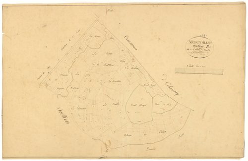Montoillot - Section B1 - 3 P PLAN 438/5