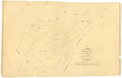 Montoillot - Section D - 3 P PLAN 438/8