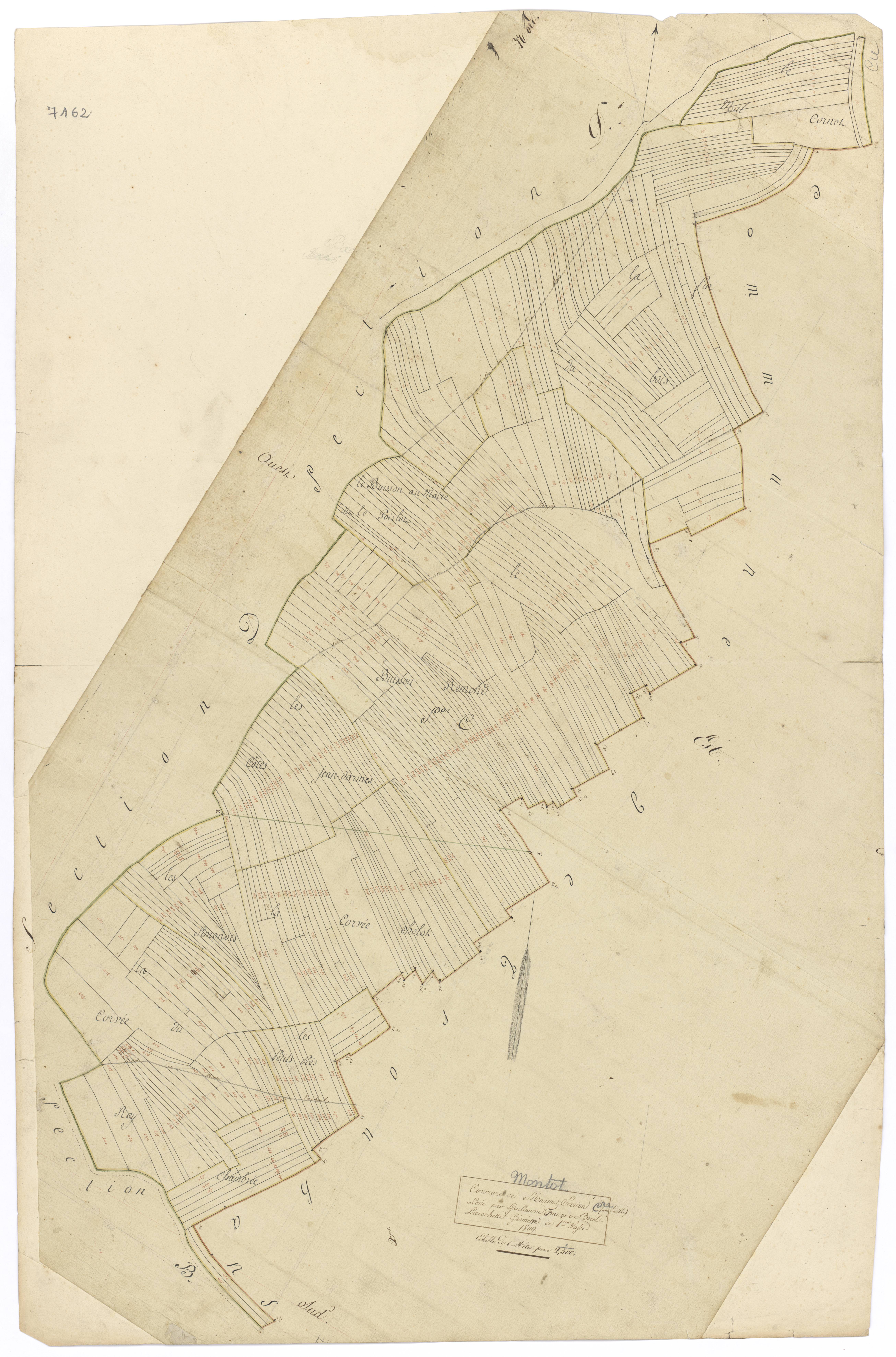 Montot - Section C - 3 P PLAN 439/4