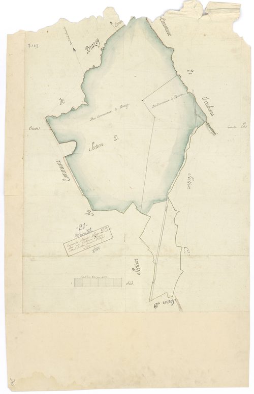Montot - Section D - 3 P PLAN 439/5