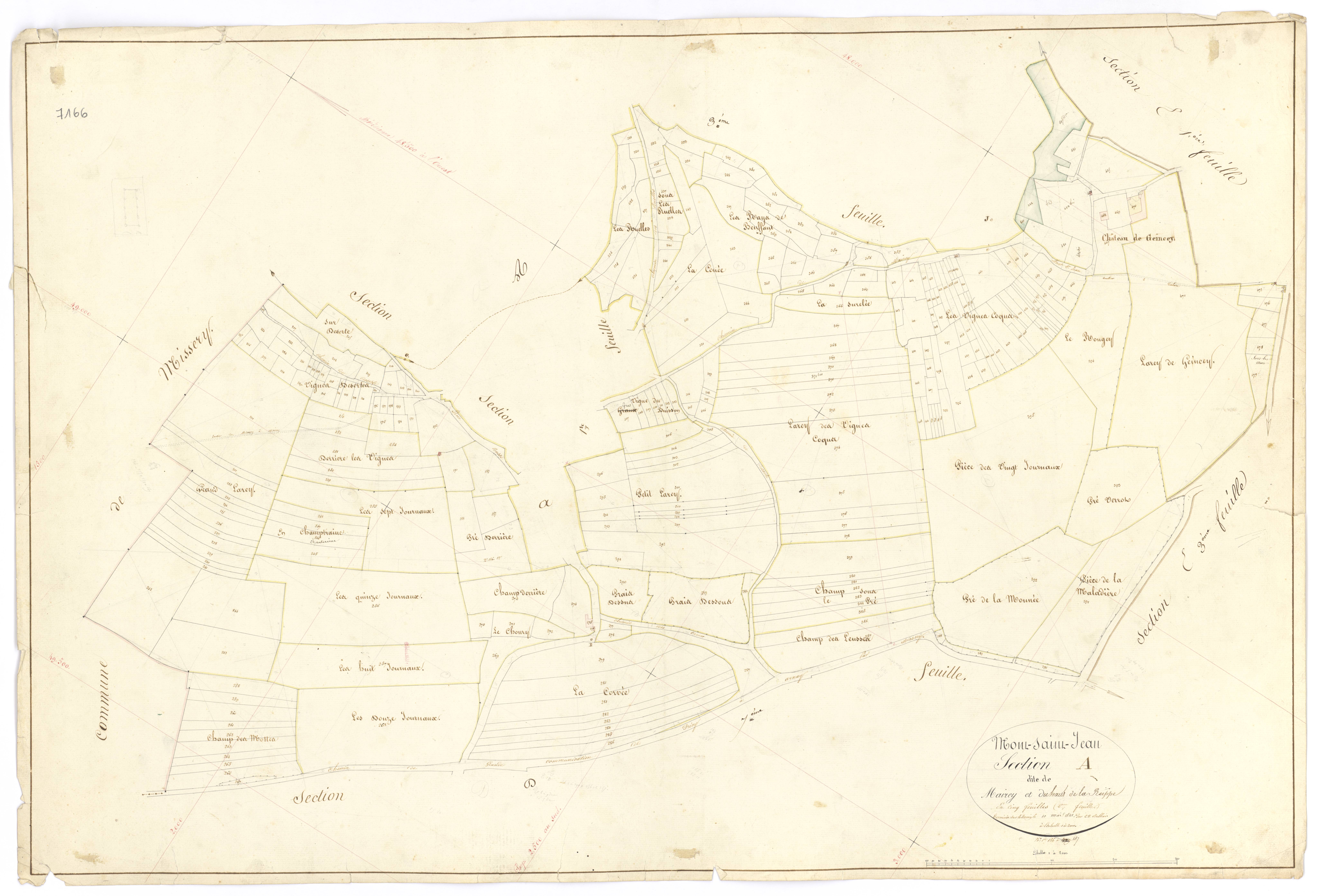 Mont-Saint-Jean - Section A2 - 3 P PLAN 440/3