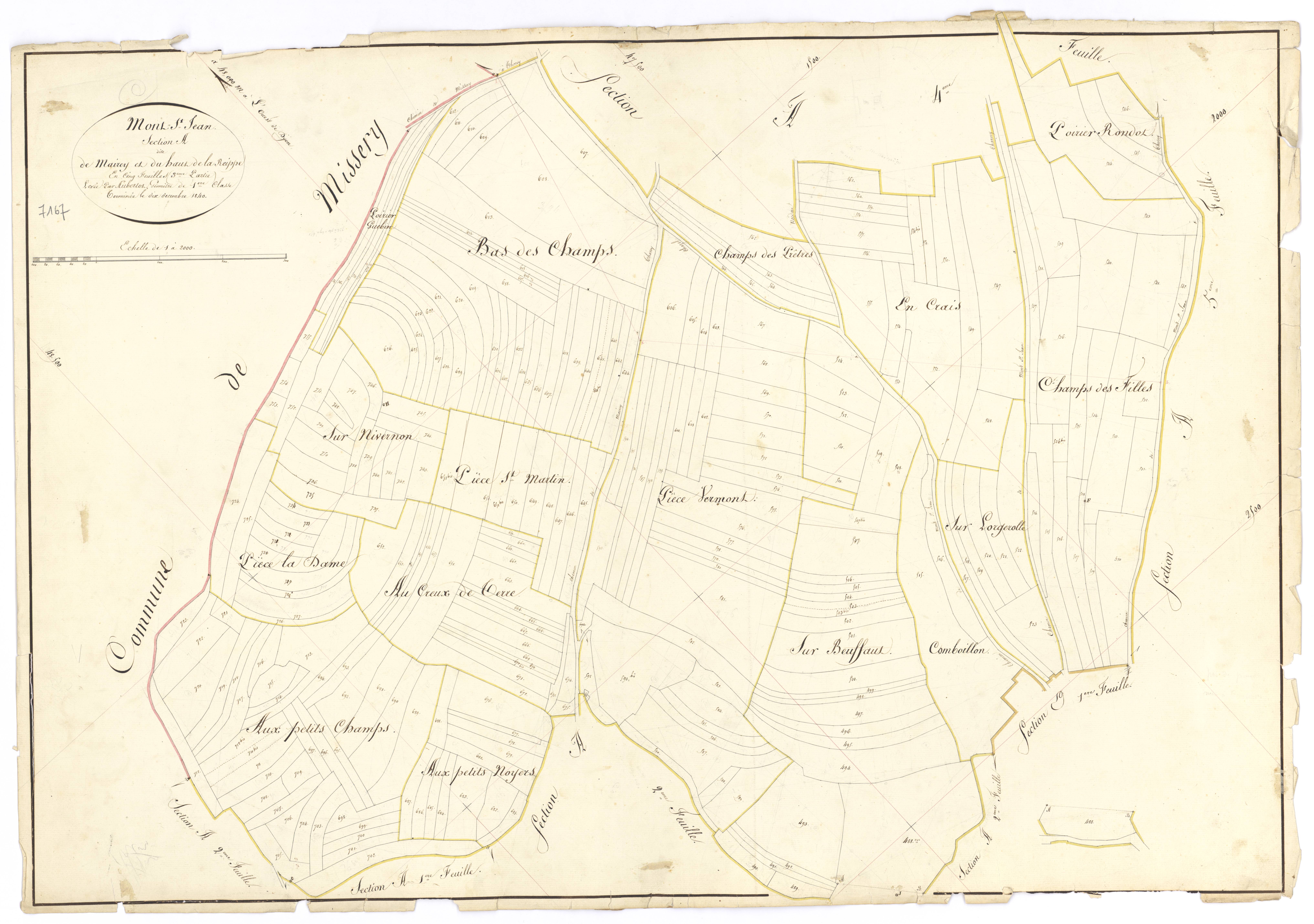 Mont-Saint-Jean - Section A3 - 3 P PLAN 440/4