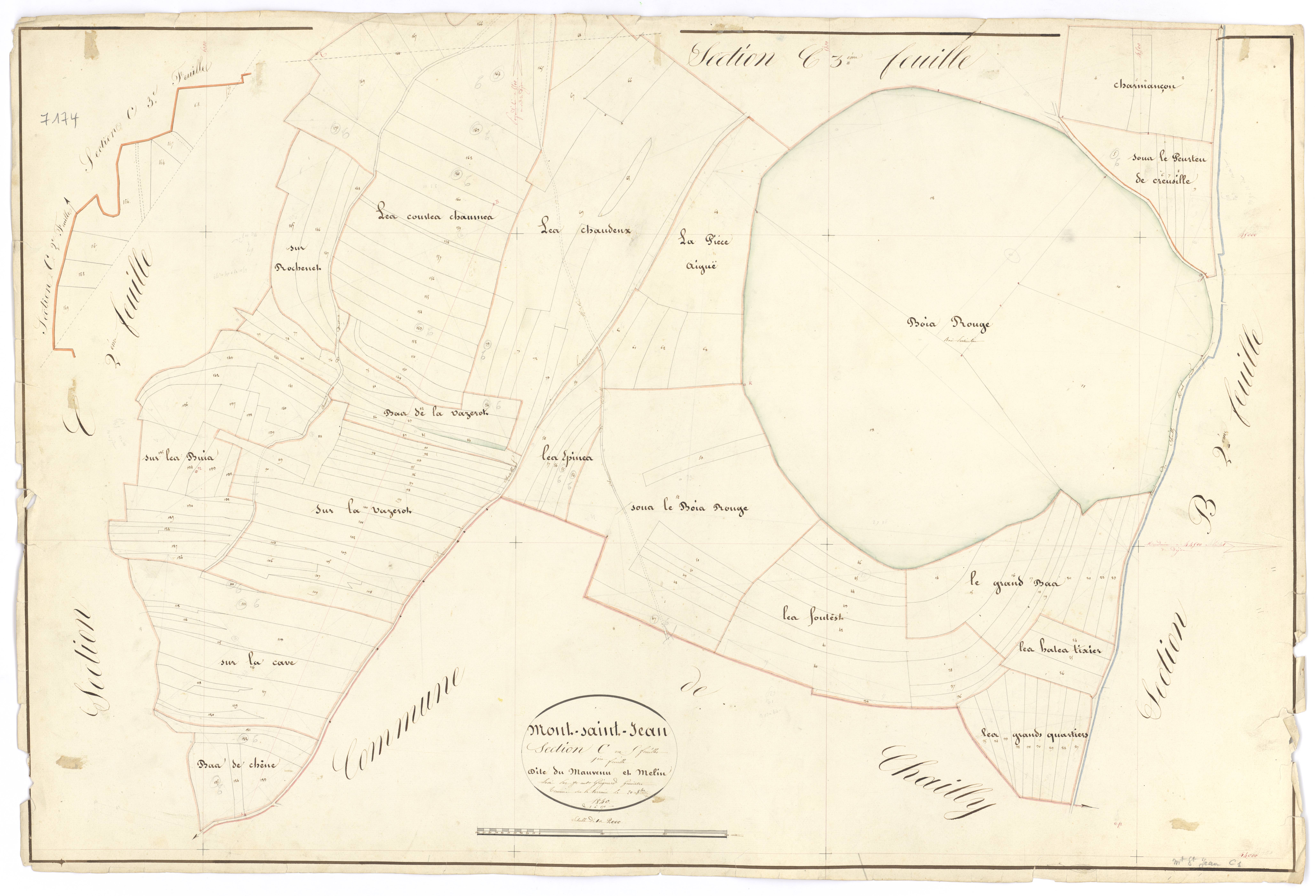 Mont-Saint-Jean - Section C1 - 3 P PLAN 440/11