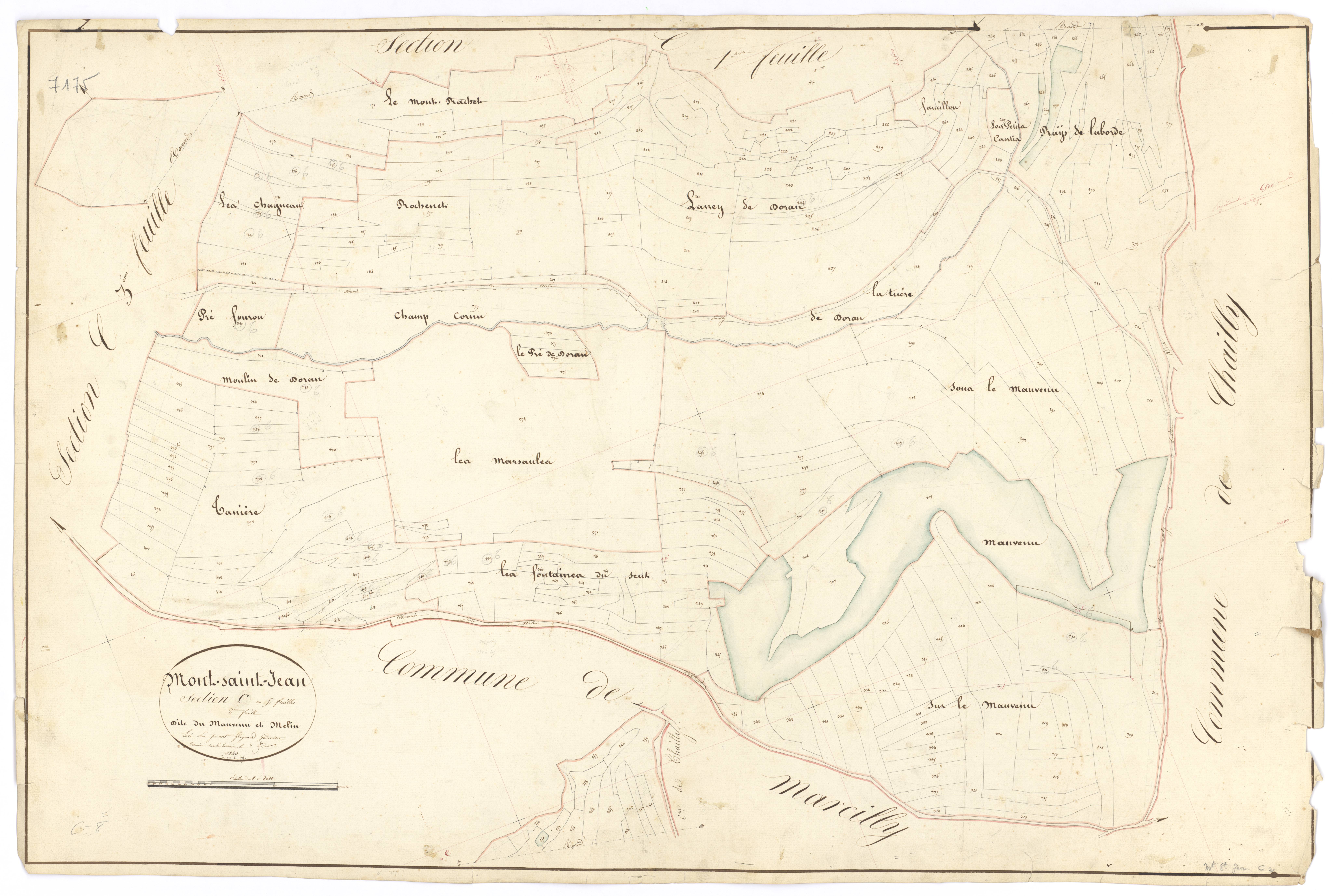 Mont-Saint-Jean - Section C2 - 3 P PLAN 440/12