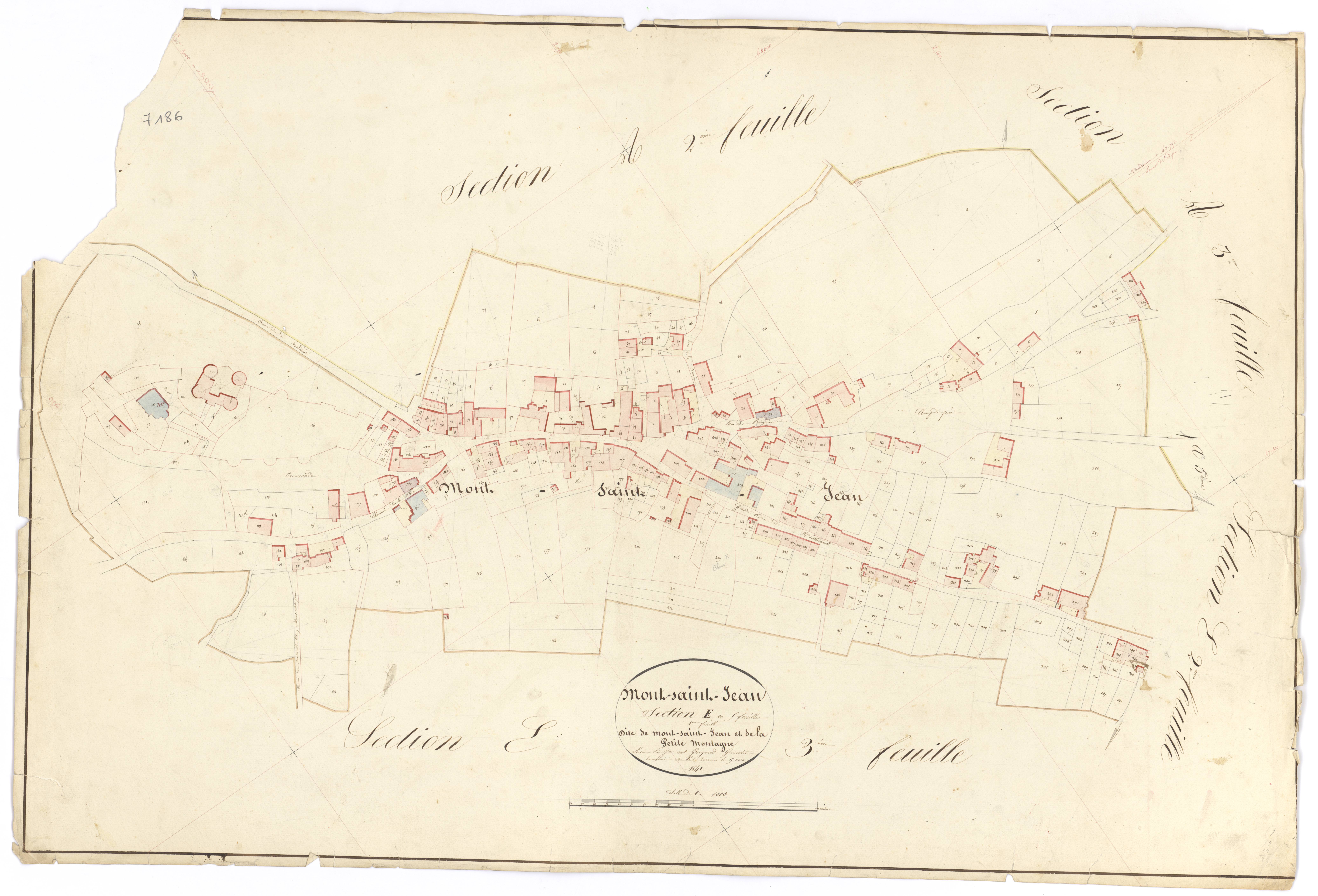 Mont-Saint-Jean - Section E1 - 3 P PLAN 440/23