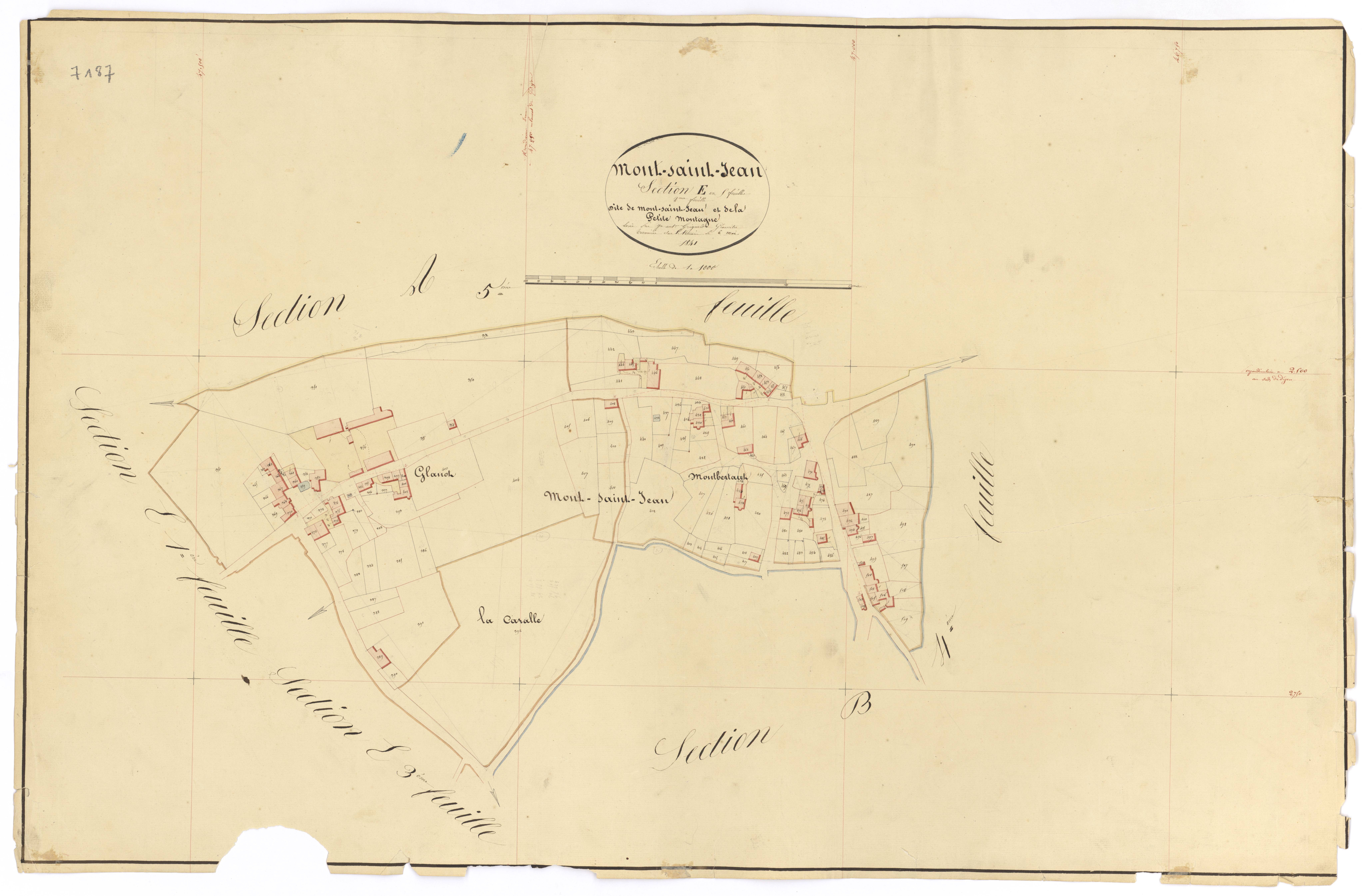 Mont-Saint-Jean - Section E2 - 3 P PLAN 440/24