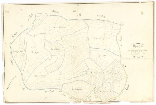 Mont-Saint-Jean - Section B4 - 3 P PLAN 440/10