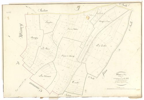 Mont-Saint-Jean - Section D7 - 3 P PLAN 440/22