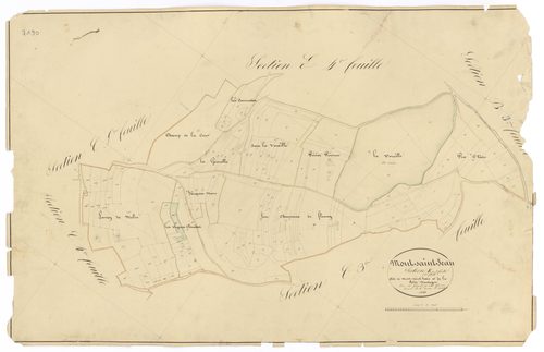 Mont-Saint-Jean - Section E5 - 3 P PLAN 440/27