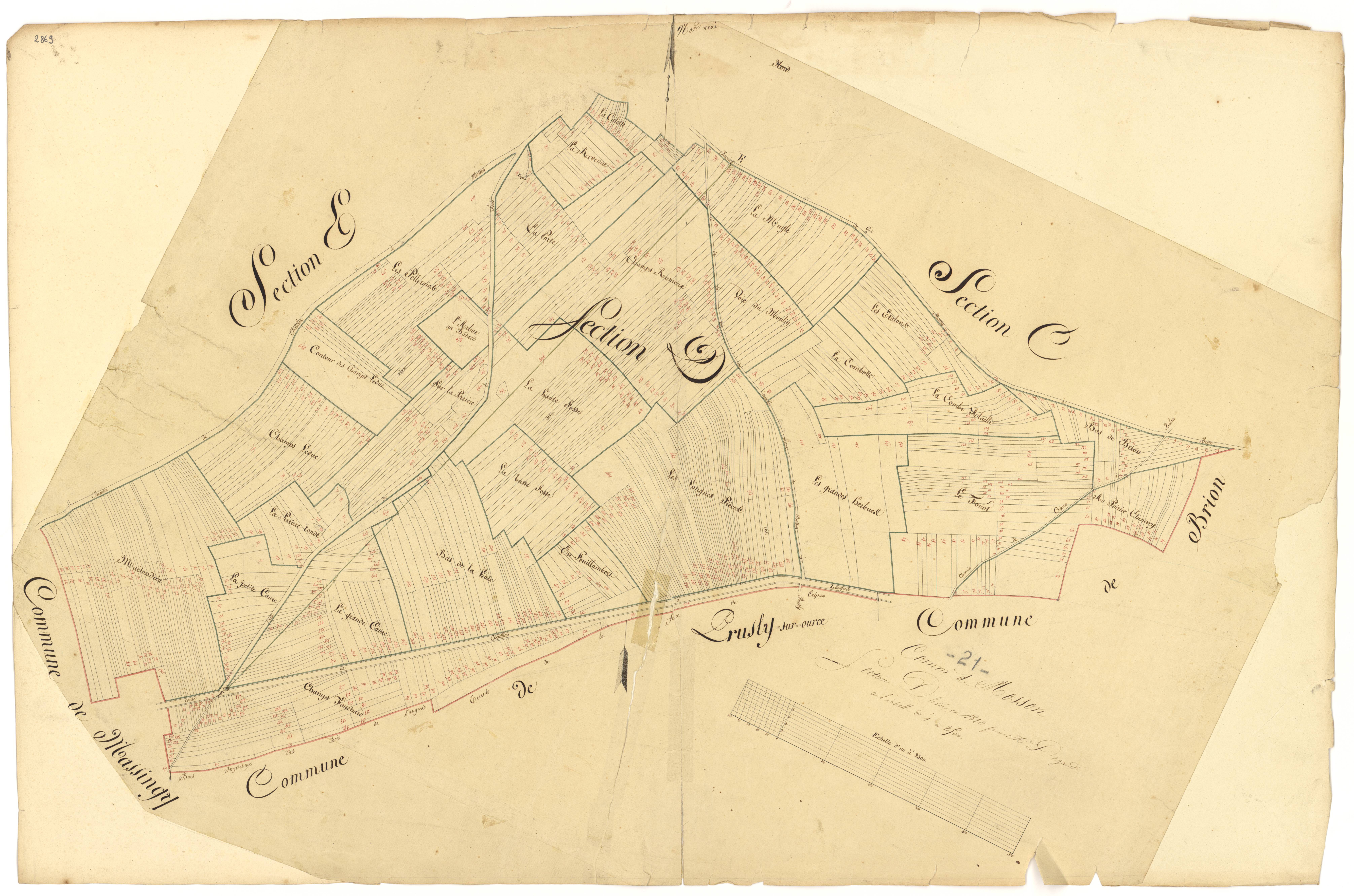 Mosson - Section D - 3 P PLAN 443/4
