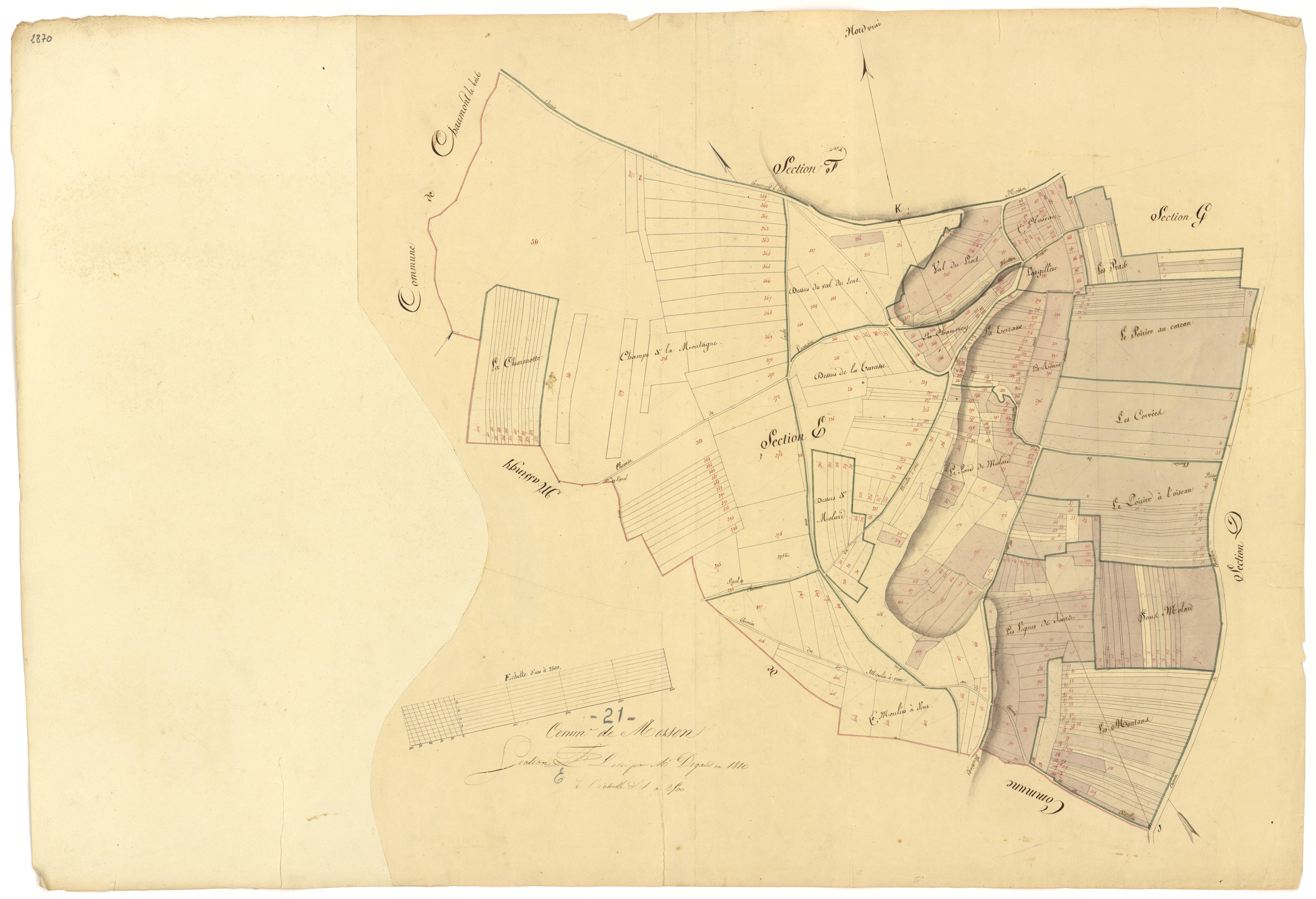 Mosson - Section E - 3 P PLAN 443/5