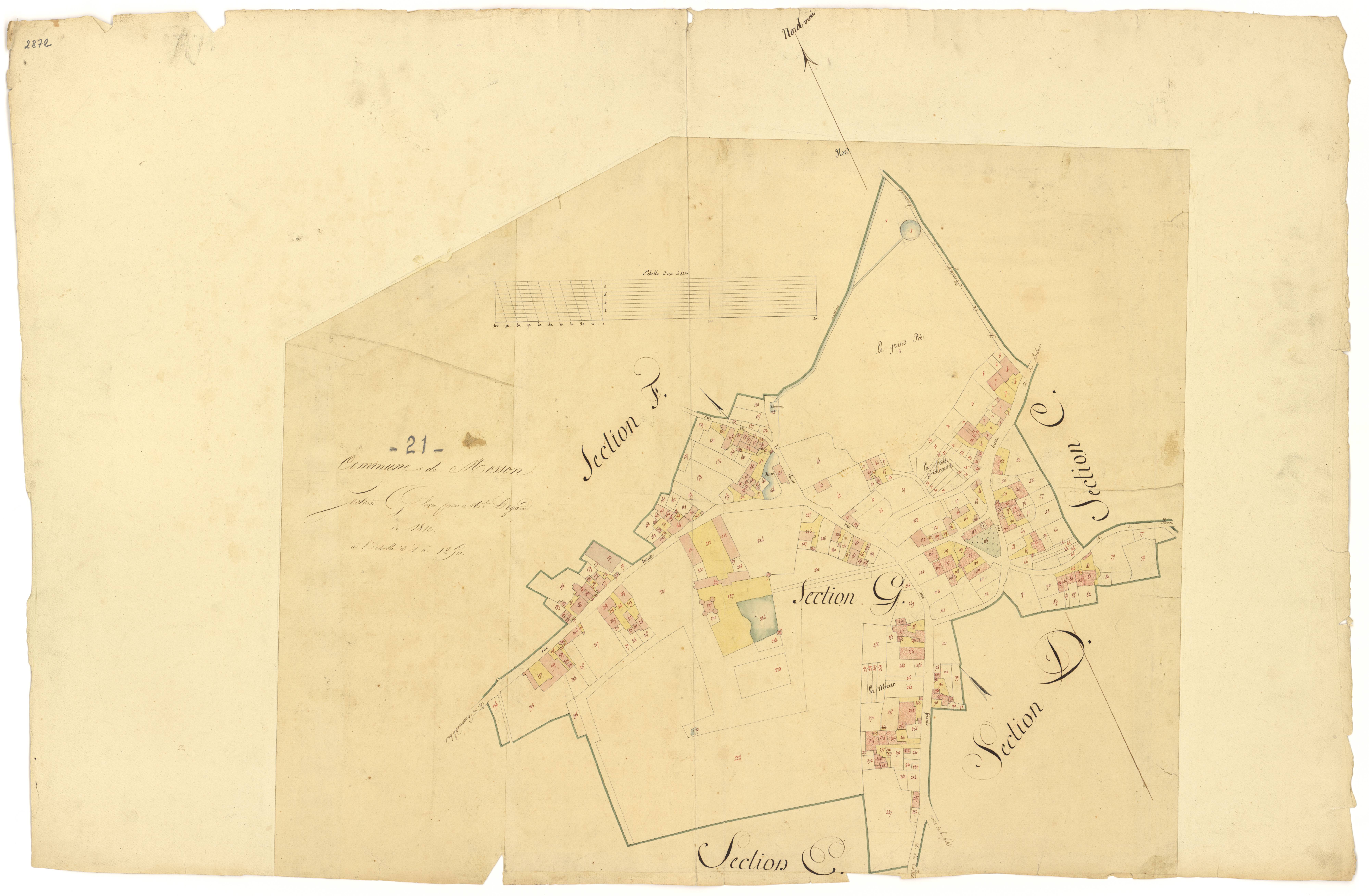 Mosson - Section G - 3 P PLAN 443/7