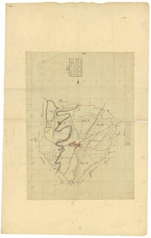 Mosson - Tableau d'assemblage - 3 P PLAN 443/1