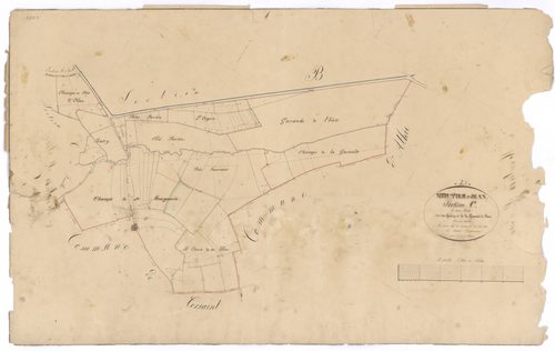 Moutiers-Saint-Jean - Section C1 - PLAN
