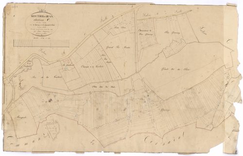 Moutiers-Saint-Jean - Section C2 - PLAN