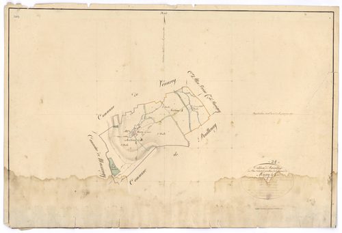 Mussy-la-Fosse - Tableau d'assemblage - 3 P PLAN 447/1
