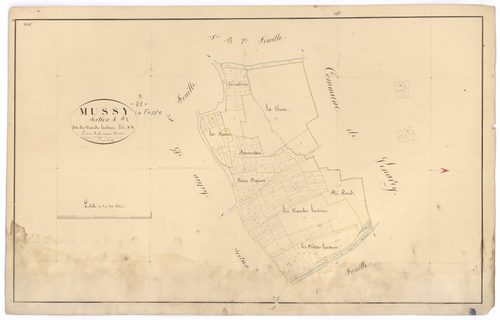 Mussy-la-Fosse - Section A2 - 3 P PLAN 447/3