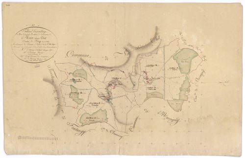 Nan-sous-Thil - Tableau d'assemblage - 3 P PLAN 448/1