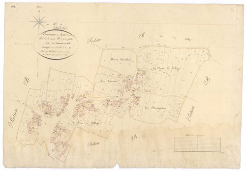 Nan-sous-Thil - Section B - 3 P PLAN 448/5