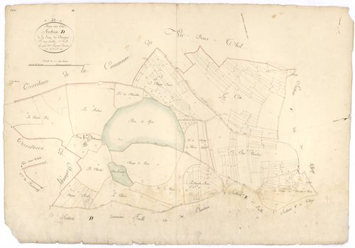 Nan-sous-Thil - Section D1 - 3 P PLAN 448/7