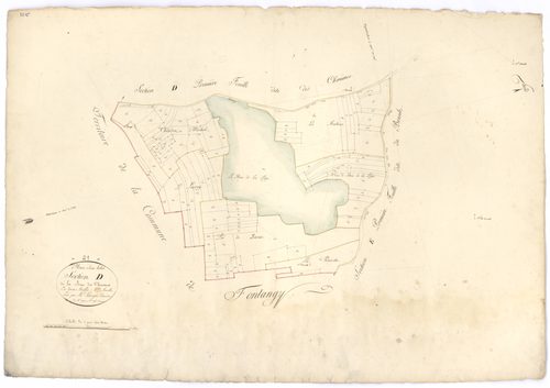 Nan-sous-Thil - Section D2 - 3 P PLAN 448/8