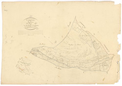 Nantoux - Section B2 - 3 P PLAN 449/5
