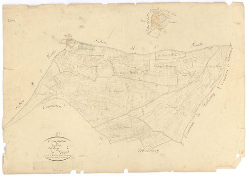 Nantoux - Section C - 3 P PLAN 449/6