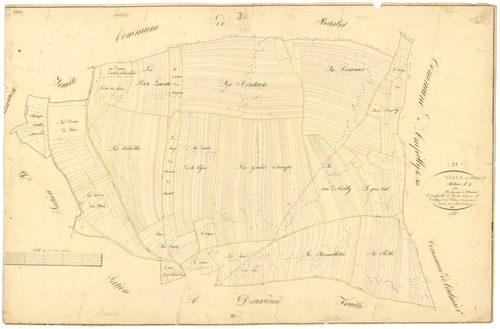 Nesle-et-Massoult - Section A1 - 3 P PLAN 450/2