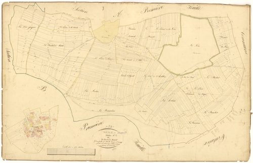 Nesle-et-Massoult - Section A2 - 3 P PLAN 450/3