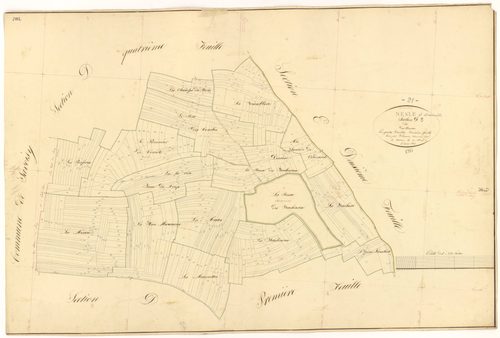 Nesle-et-Massoult - Section D3 - 3 P PLAN 450/10