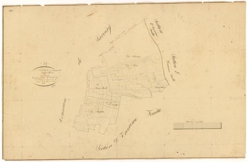 Nesle-et-Massoult - Section D4 - 3 P PLAN 450/11