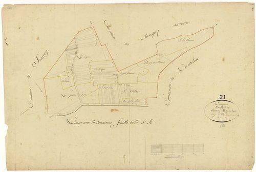 Neuilly-lès-Dijon - Section A1 - 3 P PLAN 451/2