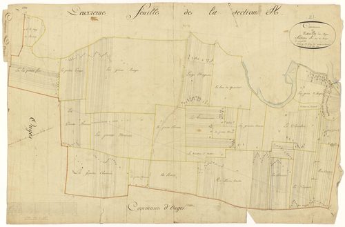 Neuilly-lès-Dijon - Section B - 3 P PLAN 451/4