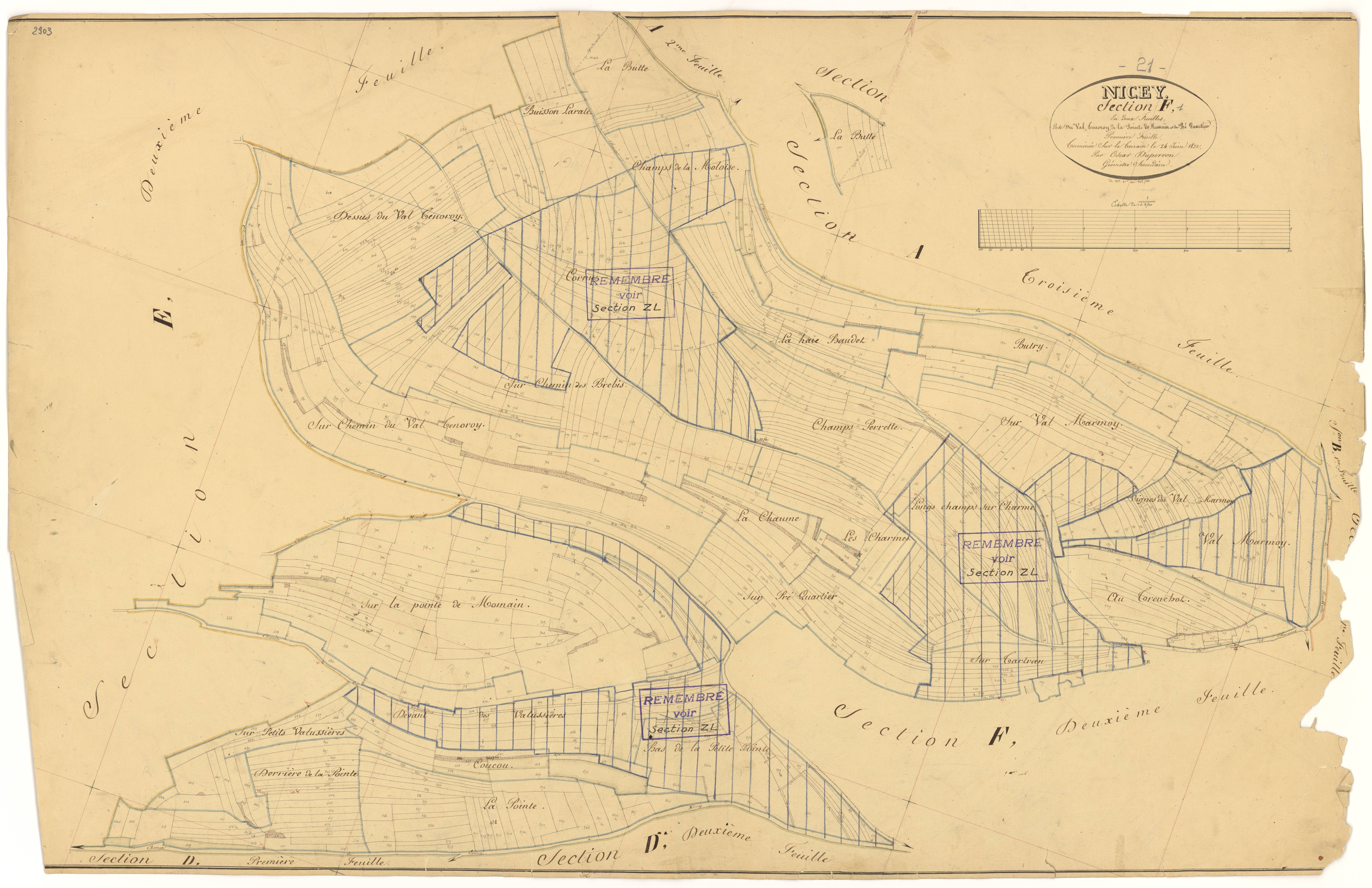 Nicey - Section F1 - 3 P PLAN 453/13