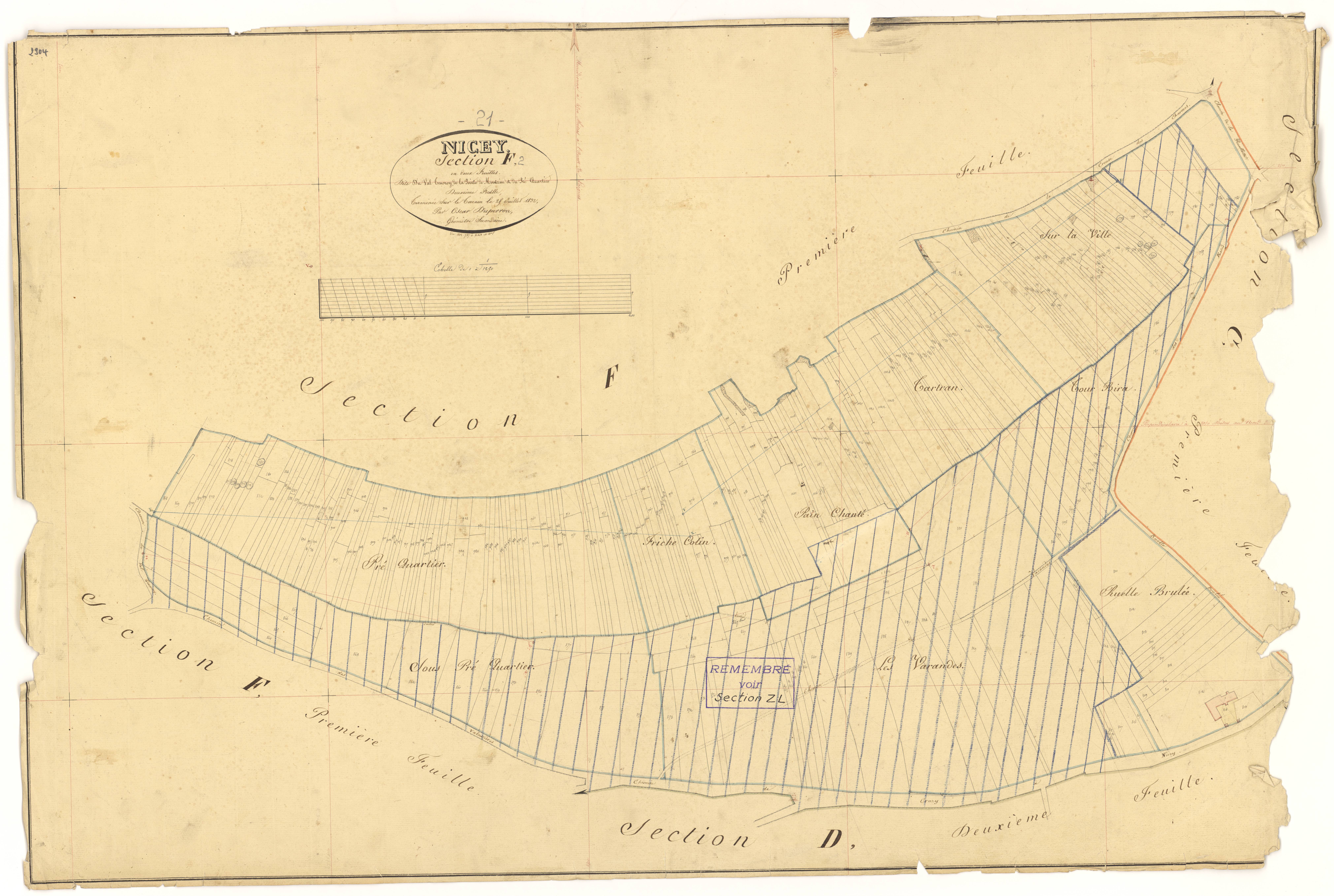 Nicey - Section F2 - 3 P PLAN 453/14