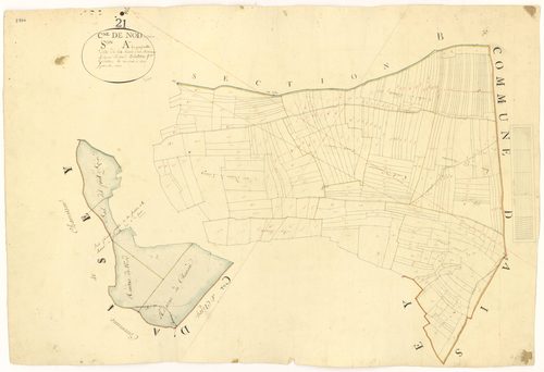 Nod-sur-Seine - Section A - 3 P PLAN 454/2