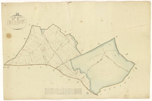 Nod-sur-Seine - Section E - 3 P PLAN 454/7