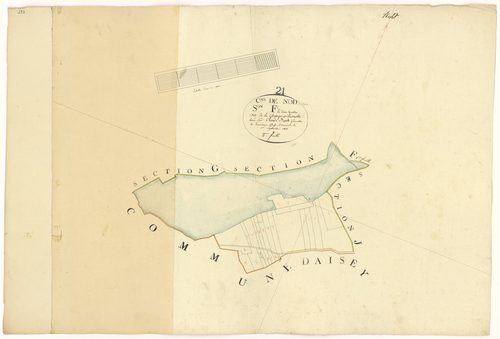 Nod-sur-Seine - Section F2 - 3 P PLAN 454/9