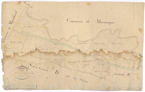 Nogent-lès-Montbard - Section A - 3 P PLAN 455/2
