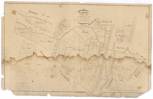 Nogent-lès-Montbard - Section B - 3 P PLAN 455/3
